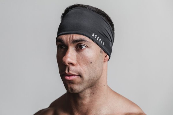 Bandeau Nobull Headband 4" Homme Noir | DSD97TZQE
