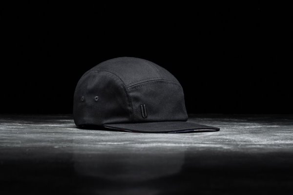 Chapeaux Nobull 5-panel Hat (Space Floral) Femme Noir | C79BURLJ5