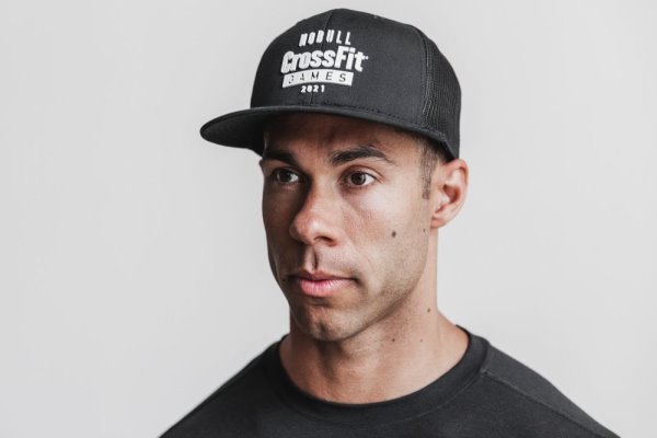 Chapeaux Nobull Crossfit Games® 2021 Plates-brim Trucker Homme Noir | AWN3CN672