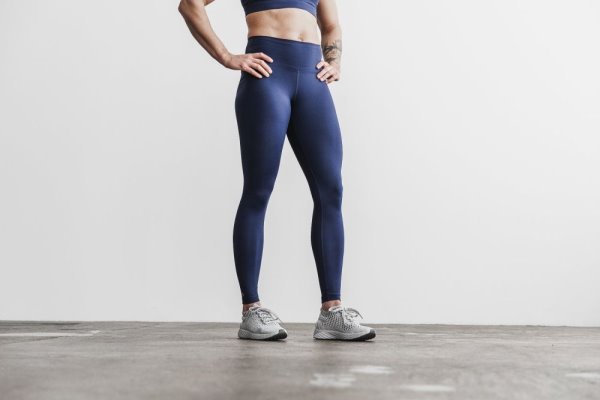 Collant Nobull High-rise Tight Femme Bleu Marine | JQRQO5XEY