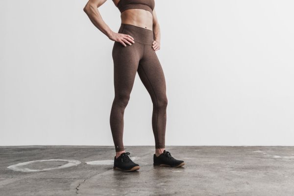 Collant Nobull High-rise Tight Femme Marron | UVGJD14R7
