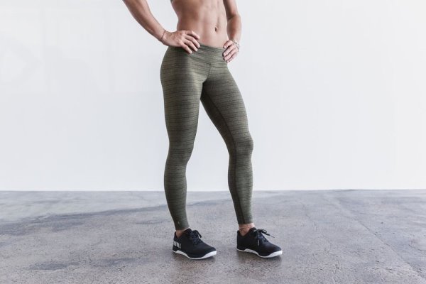 Collant Nobull Tight Femme Stripes Stripes | V7WQNMCUL