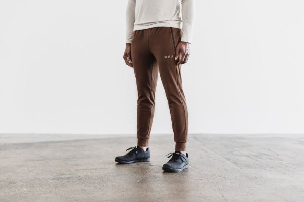 Jogger Nobull Jogger Homme Marron | JV6XBHW1T