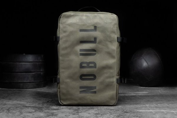 Sacs Nobull Waxed Tela Duffleback Femme Vert Olive | VU3RY435F