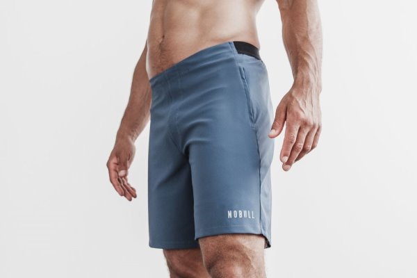 Shorts Nobull Legere Corta 8.5" Homme Bleu | SXESONWUT