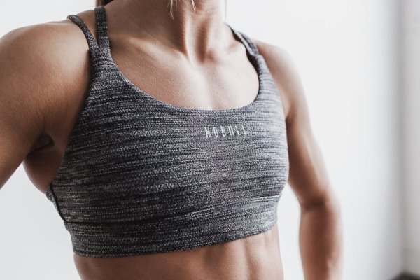 Soutien Gorge Sport Nobull Sports Bra Femme Noir | IGVJJ9JGQ