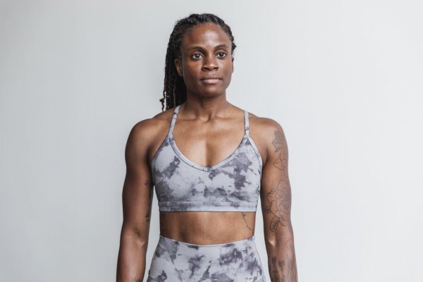 Soutien Gorge Sport Nobull V-neck Sports Bra Femme Noir | 8F3B2116W